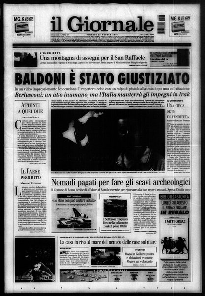 Il giornale : quotidiano del mattino